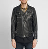 Shane Bain Men's Rider's Jacket - Stylish Black Jacket for Modern Men